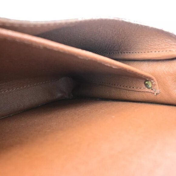 LOUIS VUITTON Cartouchiere MM Shoulder Bag Monogram Leather Brown - Picture 8 of 16